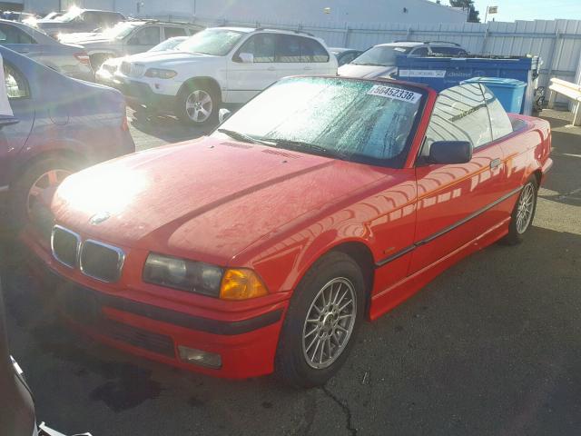 WBABJ7339XEA18787 - 1999 BMW 323 IC RED photo 2