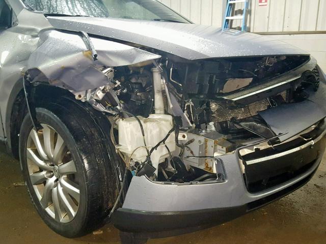 JM3TB38A980148527 - 2008 MAZDA CX-9 SILVER photo 9