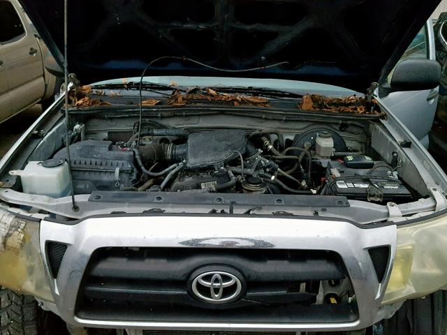 5TETX62N66Z176676 - 2006 TOYOTA TACOMA PRE SILVER photo 7