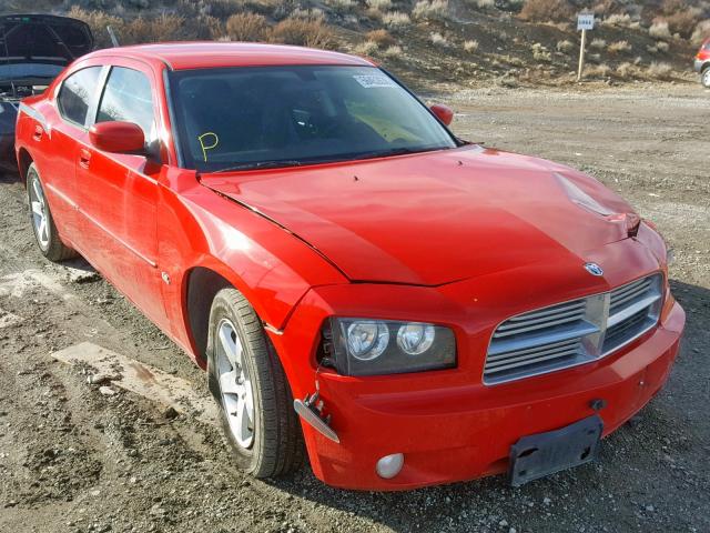 2B3CA3CV1AH309798 - 2010 DODGE CHARGER SX RED photo 1