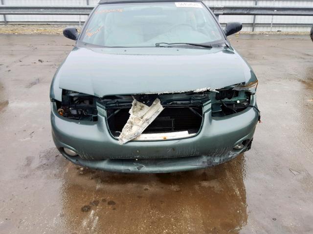 3C3EL55H4VT533864 - 1997 CHRYSLER SEBRING JX GREEN photo 9