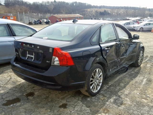 YV1MS390092463610 - 2009 VOLVO S40 2.4I BLACK photo 4