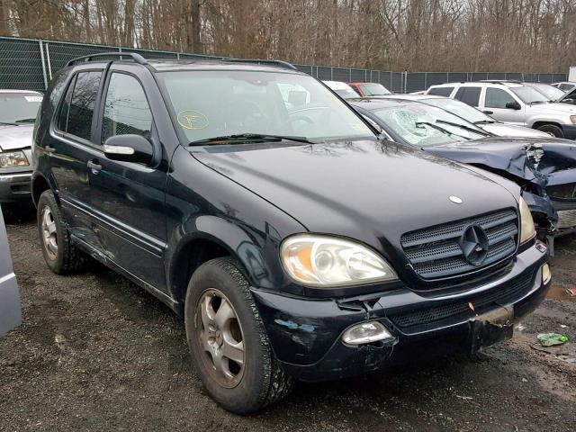 4JGAB54E82A313145 - 2002 MERCEDES-BENZ ML 320 BLACK photo 1