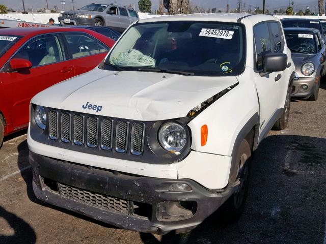 ZACCJAAT4FPB32593 - 2015 JEEP RENEGADE S 白色 照片 2