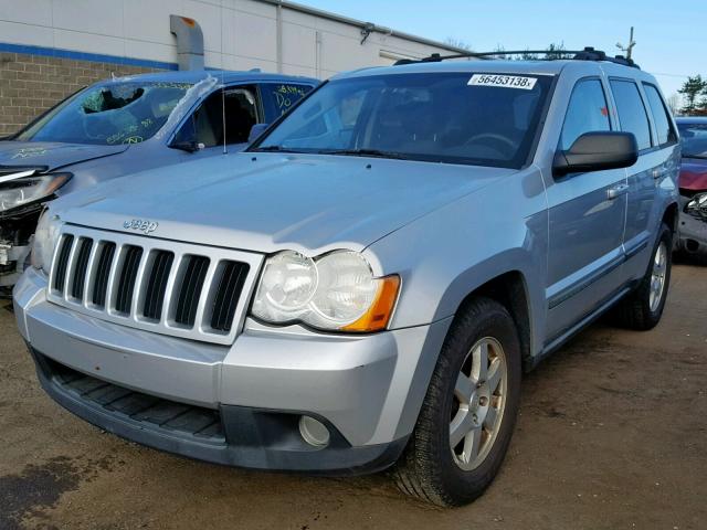 1J8GR48K58C185795 - 2008 JEEP GRAND CHER SILVER photo 2