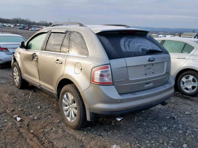 2FMDK49C18BA57152 - 2008 FORD EDGE LIMIT SILVER photo 3