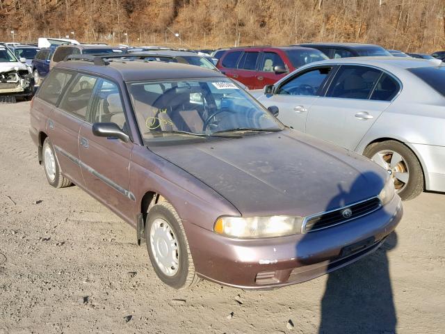 4S3BK4353T7313931 - 1996 SUBARU LEGACY L GRAY photo 1