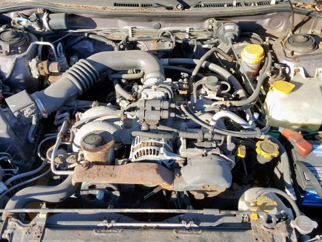 4S3BK4353T7313931 - 1996 SUBARU LEGACY L GRAY photo 7