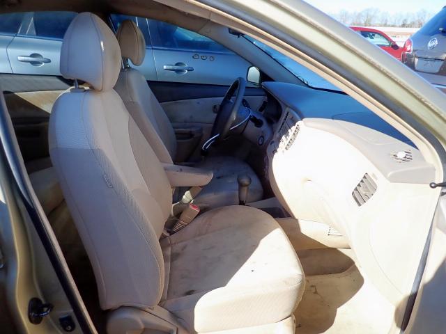 KNADE123166178292 - 2006 KIA RIO GOLD photo 5