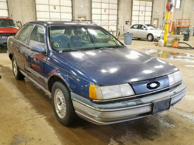 1FACP52U0MG236849 - 1991 FORD TAURUS GL BLUE photo 1