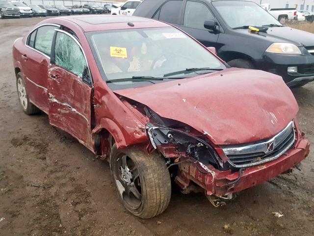 1G8ZS57N77F174021 - 2007 SATURN AURA XE RED photo 1