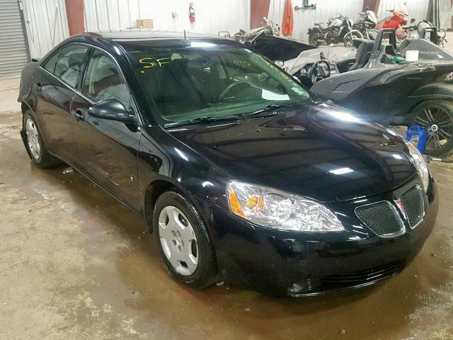 1G2ZF57B384137145 - 2008 PONTIAC G6 VALUE L BLACK photo 1