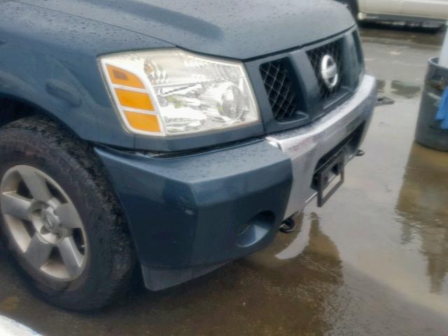 5N1AA08B34N732294 - 2004 NISSAN ARMADA SE GREEN photo 9