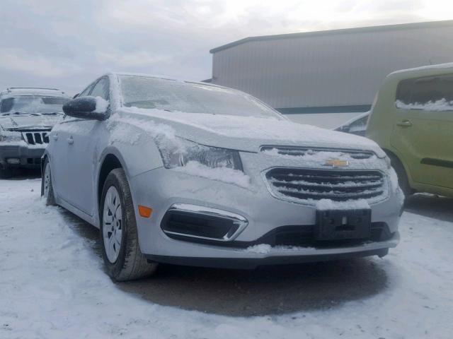 1G1PA5SG1F7199166 - 2015 CHEVROLET CRUZE LS SILVER photo 1