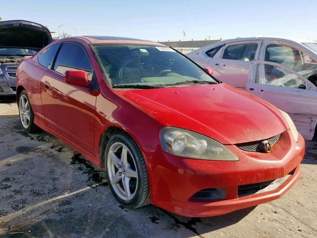 JH4DC530X5S015570 - 2005 ACURA RSX TYPE-S RED photo 1