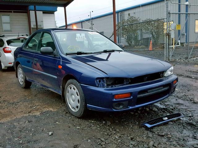 JF1GC43571H500282 - 2001 SUBARU IMPREZA L BLUE photo 1