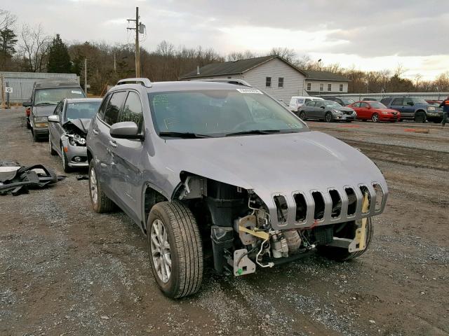 1C4PJMCB2EW107118 - 2014 JEEP CHEROKEE L SILVER photo 1