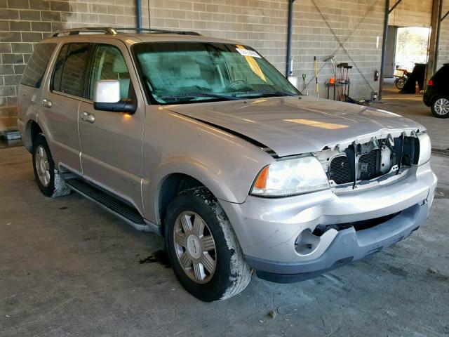 5LMEU88H34ZJ17875 - 2004 LINCOLN AVIATOR 银色 照片 1