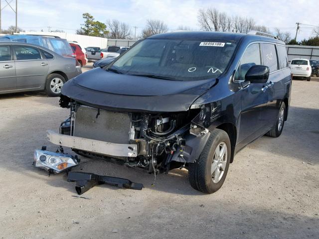 JN8AE2KP8G9151383 - 2016 NISSAN QUEST S BLACK photo 2