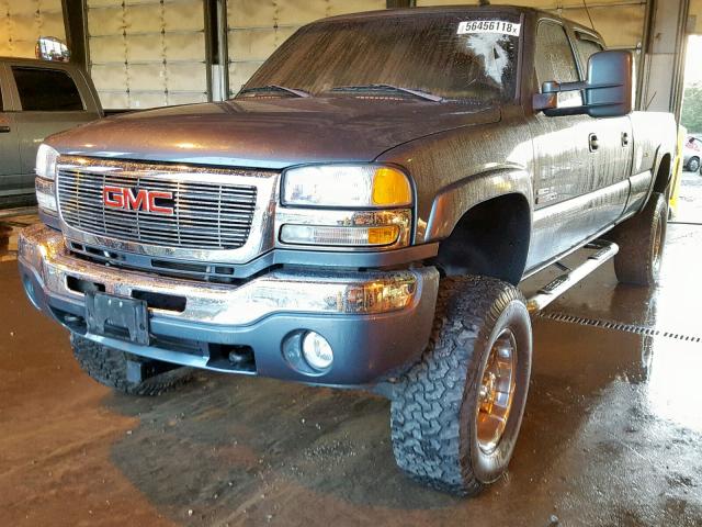 1GTHK33D77F105509 - 2007 GMC NEW SIERRA GRAY photo 2