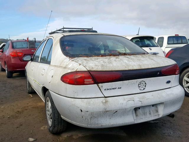 3FAFP13P2YR234498 - 2000 FORD ESCORT WHITE photo 3