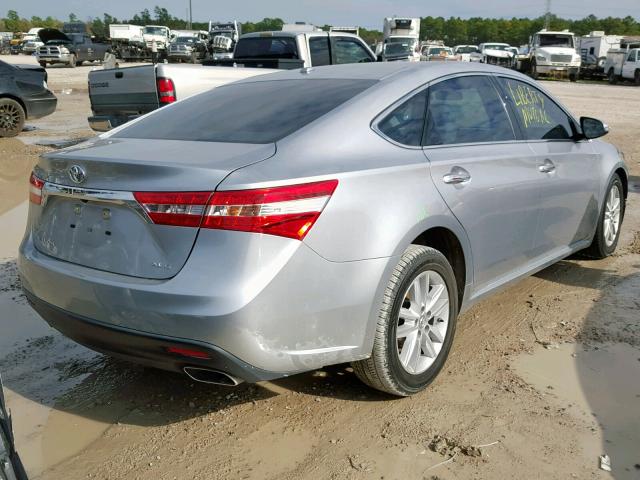 4T1BK1EB7FU176480 - 2015 TOYOTA AVALON XLE SILVER photo 4