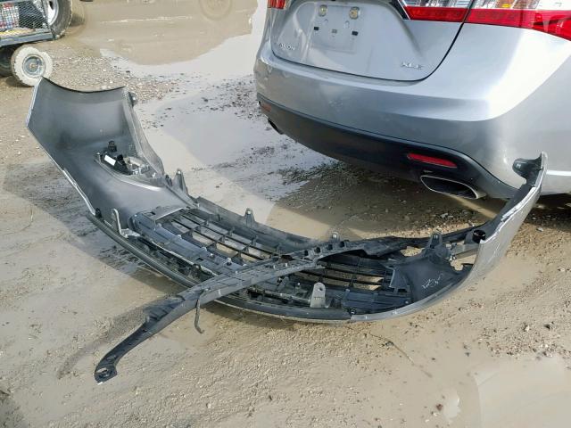 4T1BK1EB7FU176480 - 2015 TOYOTA AVALON XLE SILVER photo 9