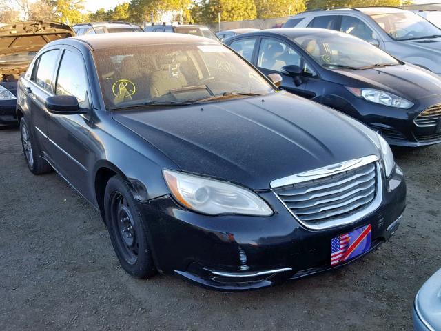 1C3CCBAGXCN246335 - 2012 CHRYSLER 200 LX BLACK photo 1