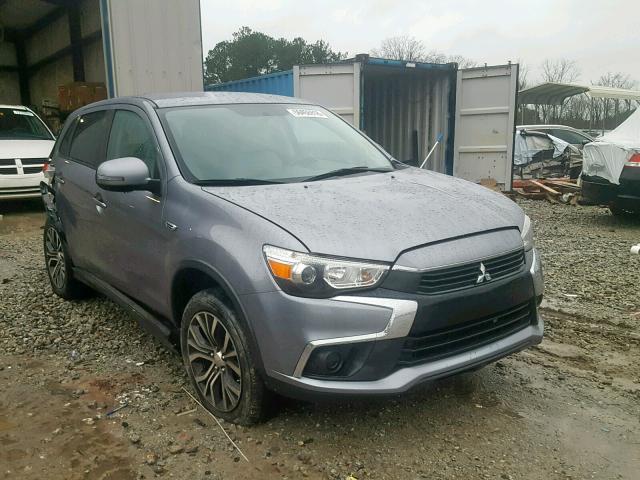 JA4AP3AU7HZ023604 - 2017 MITSUBISHI OUTLANDER GRAY photo 1