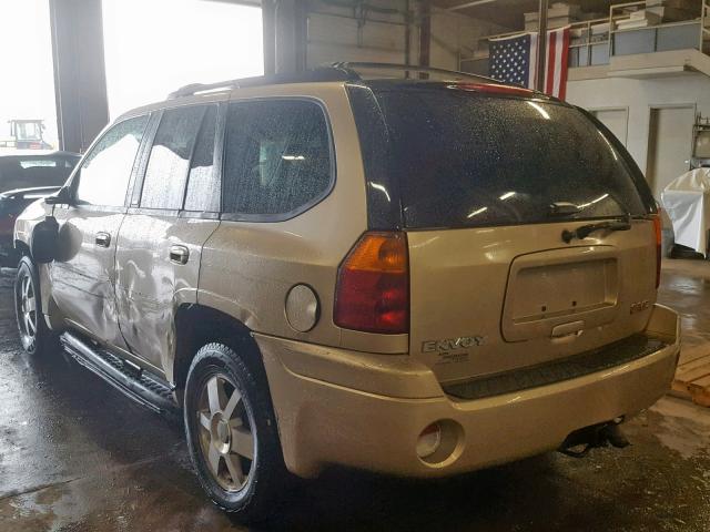 1GKDT13S442253638 - 2004 GMC ENVOY TAN photo 3