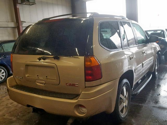 1GKDT13S442253638 - 2004 GMC ENVOY TAN photo 4