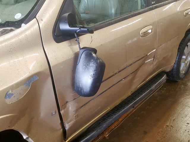 1GKDT13S442253638 - 2004 GMC ENVOY TAN photo 9