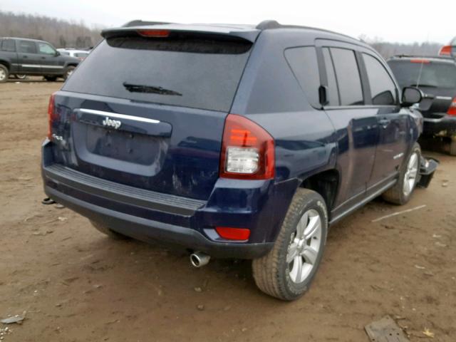 1C4NJDBBXFD253997 - 2015 JEEP COMPASS SP 蓝色 照片 4