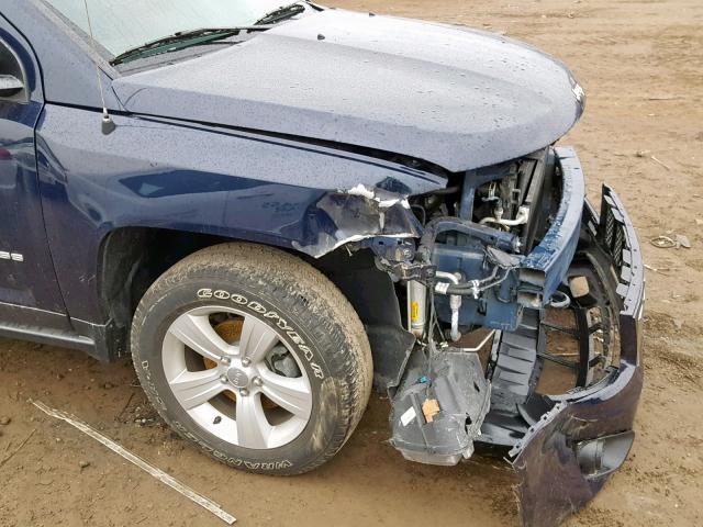 1C4NJDBBXFD253997 - 2015 JEEP COMPASS SP 蓝色 照片 9