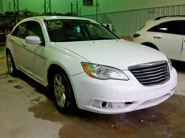 1C3CCBBG4CN249939 - 2012 CHRYSLER 200 TOURIN WHITE photo 1