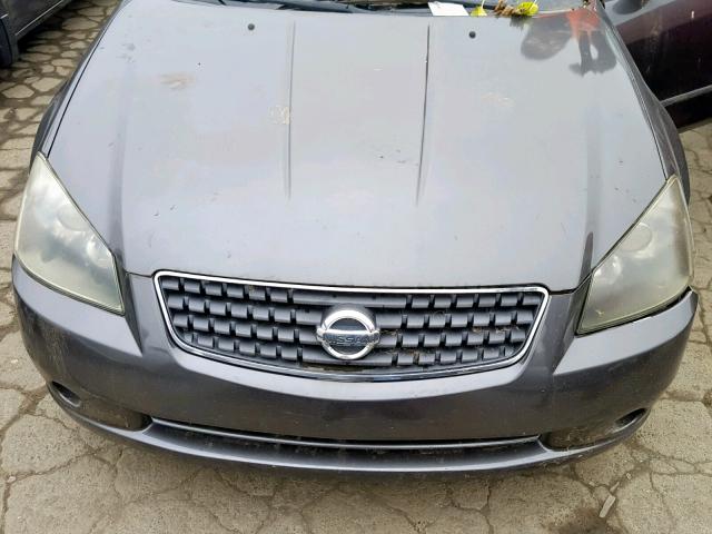 1N4BL11D75N445875 - 2005 NISSAN ALTIMA SE SILVER photo 7