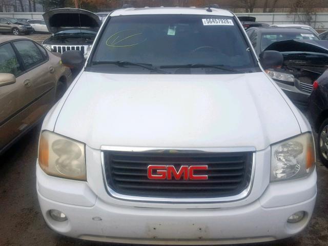 1GKDT13S042151060 - 2004 GMC ENVOY WHITE photo 9