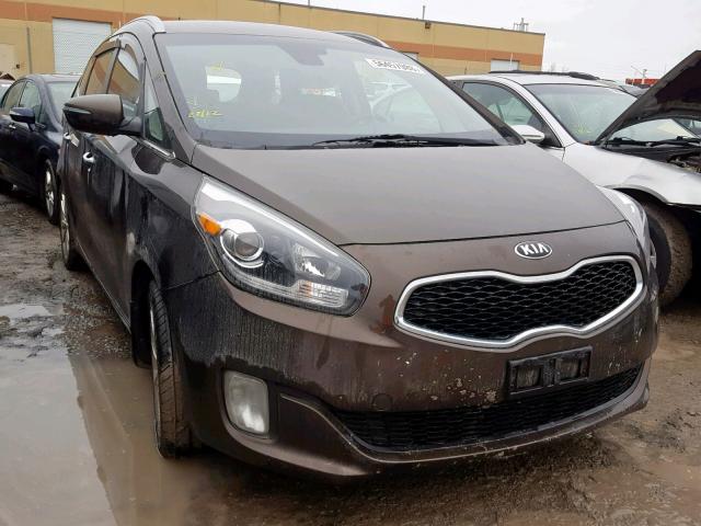 KNAHU8A3XE7045652 - 2014 KIA RONDO BROWN photo 1