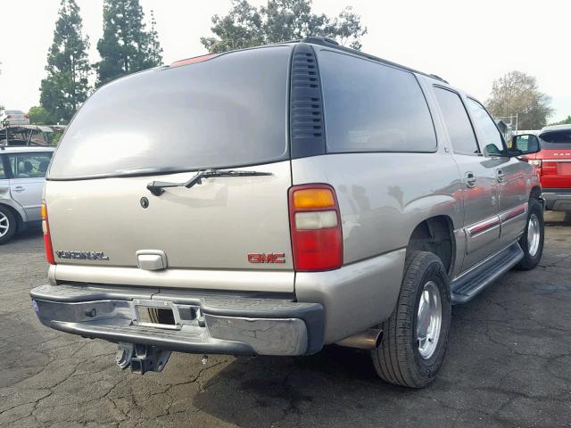 3GKEC16Z02G316848 - 2002 GMC YUKON XL C GRAY photo 4