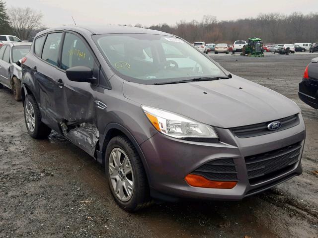 1FMCU0F71DUC11076 - 2013 FORD ESCAPE S CHARCOAL photo 1