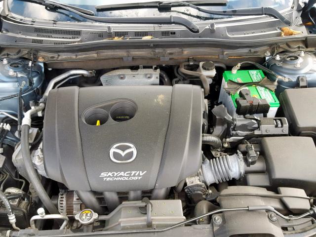 JM1BM1W7XE1138041 - 2014 MAZDA 3 GRAND TO BLUE photo 7