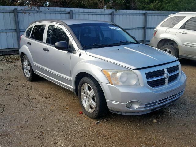 1B3HB48B37D258639 - 2007 DODGE CALIBER SX SILVER photo 1