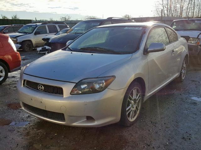 JTKDE177660114193 - 2006 TOYOTA SCION TC 银色 照片 2