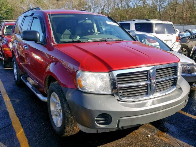 1D8HD38P27F540873 - 2007 DODGE DURANGO SX RED photo 1