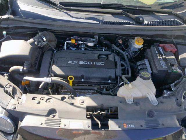 1G1JA6SG8D4242251 - 2013 CHEVROLET SONIC LS 棕色 照片 7