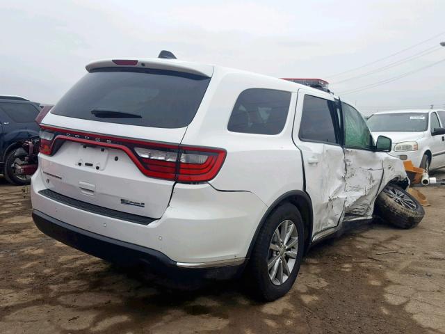 1C4RDJFG0JC160756 - 2018 DODGE DURANGO SS WHITE photo 4