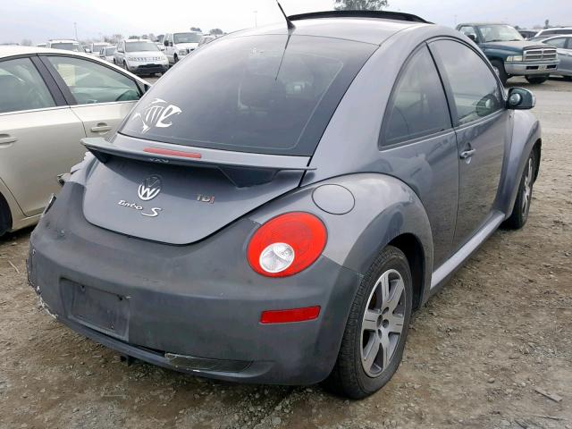 3VWRR31C76M401135 - 2006 VOLKSWAGEN NEW BEETLE Grafit foto 4