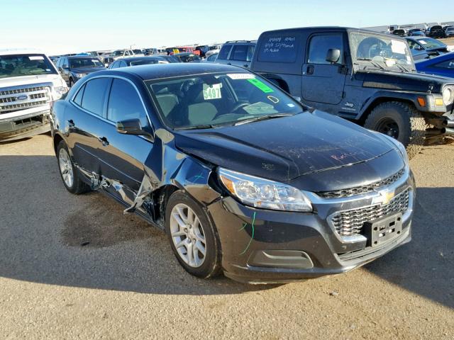 1G11C5SL8FF294262 - 2015 CHEVROLET MALIBU 1LT BLACK photo 1
