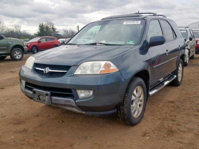 2HNYD18633H546243 - 2003 ACURA MDX TOURIN GRAY photo 2