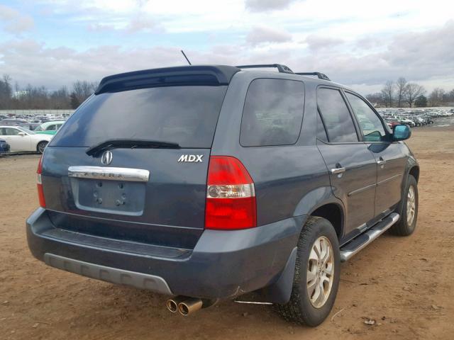 2HNYD18633H546243 - 2003 ACURA MDX TOURIN GRAY photo 4